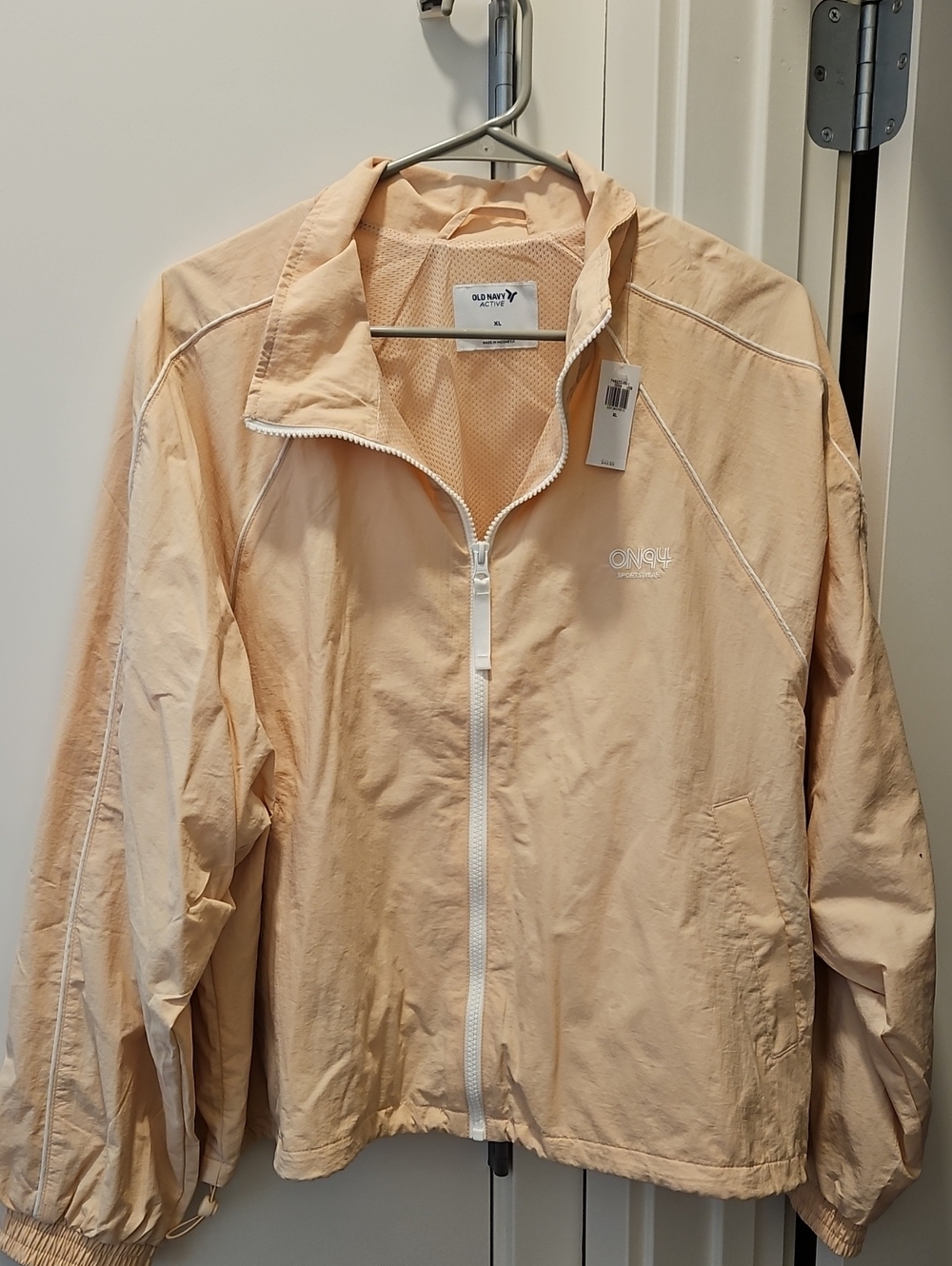 NWT Old Navy Light Peach Bomber Jacket